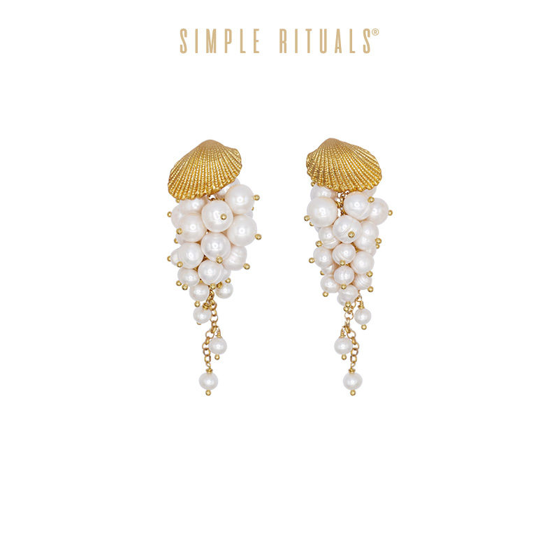 意大利SimpleRituals海贝耳钉