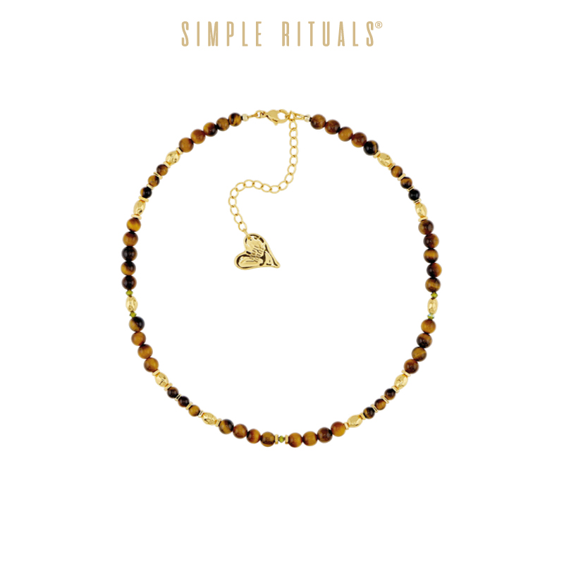 Simple Rituals25新款虎眼石珍珠简约项链轻奢复古小众颈链