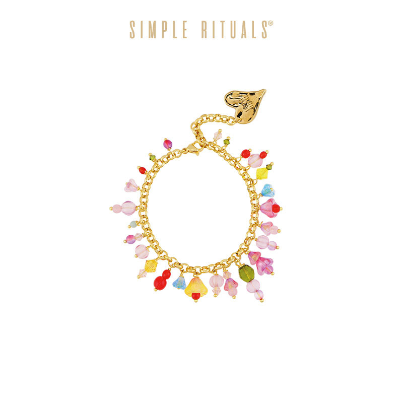 Simple Rituals 25新 意大利手工小众夏日之爱系列夏意花语手链