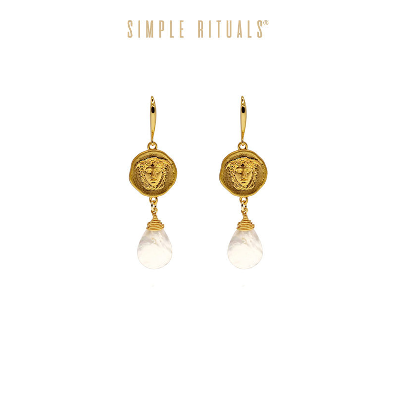 意大利耳环SimpleRituals镀金