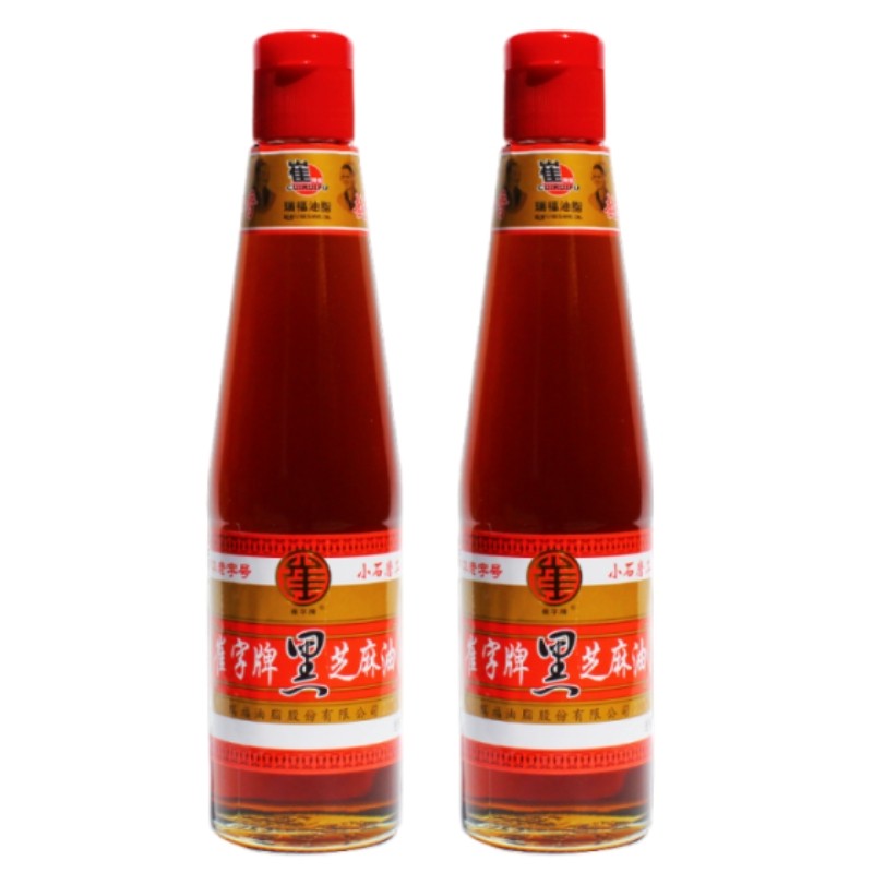 崔字牌小磨纯黑芝麻油448ml无添加纯香油凉拌菜炒菜火锅调味烹饪,粮油调味/速食/干货/烘焙,香油,淘宝优惠券,粉丝福利购,淘宝优惠卷