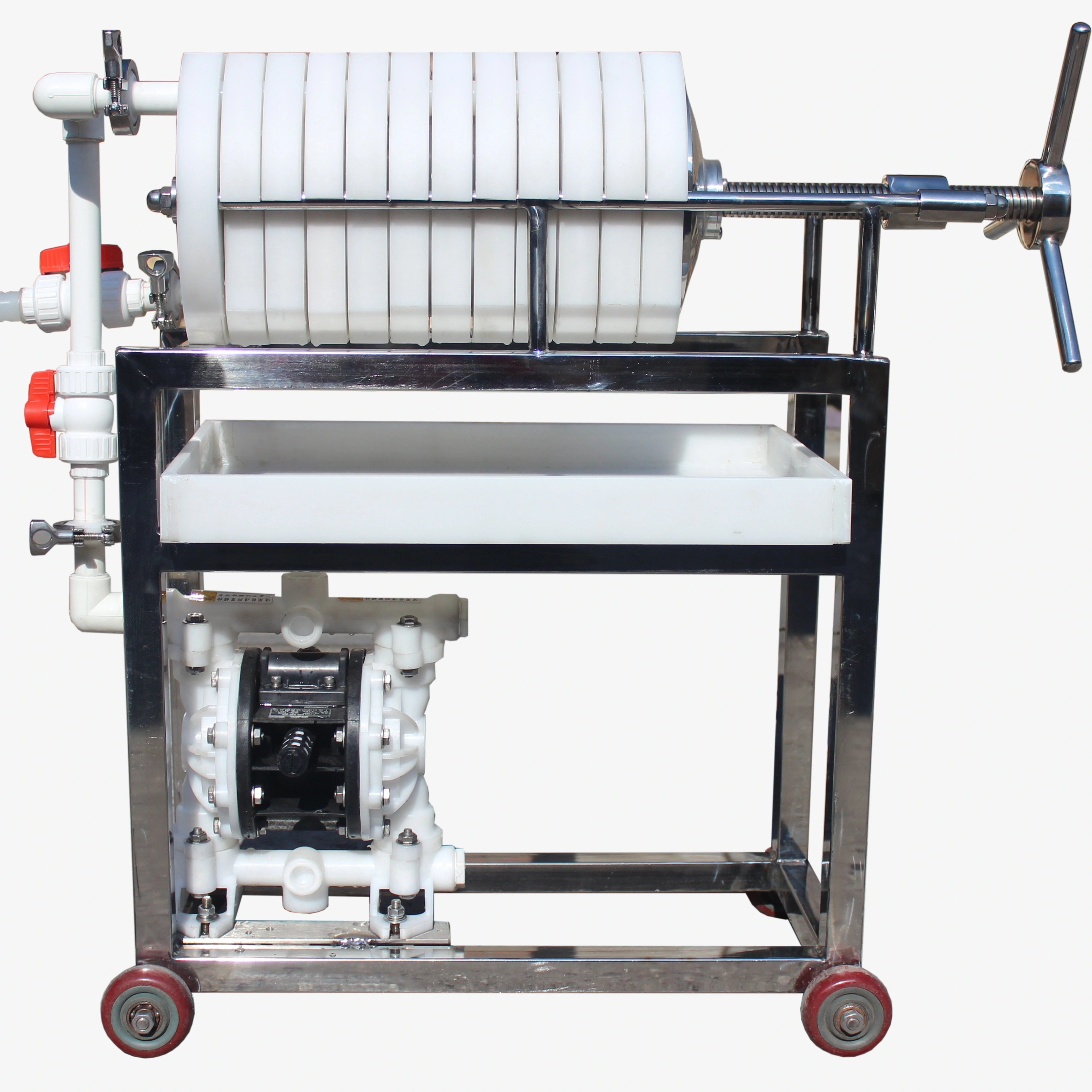 PP聚丙烯板框过滤器 200型  4升固体容量 实验室小型滤膜过滤器,五金/工具,分离设备及耗材,淘宝优惠券,粉丝福利购,淘宝优惠卷