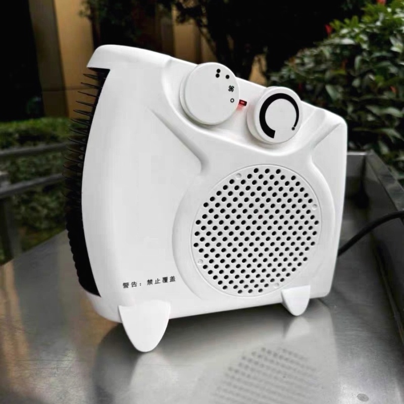 电暖风扇电热烤火炉电热风机迷你机器电暖气器电热风扇桌面办公室
