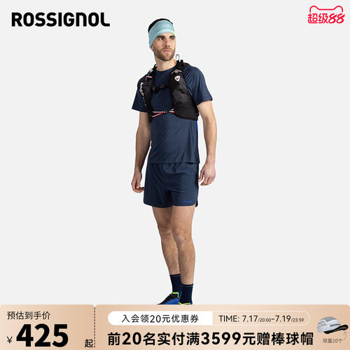 ROSSIGNOL金鸡男士 SAPA 越野跑透气户外休闲T恤短袖裤上衣