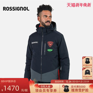 ROSSIGNOL金鸡男士 滑雪服HERO滑雪夹克上衣外套保暖防水2425款