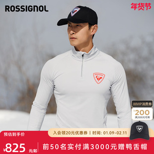 ROSSIGNOL金鸡24-25新品男滑雪内搭中间层保暖层雪服单双板 HERO