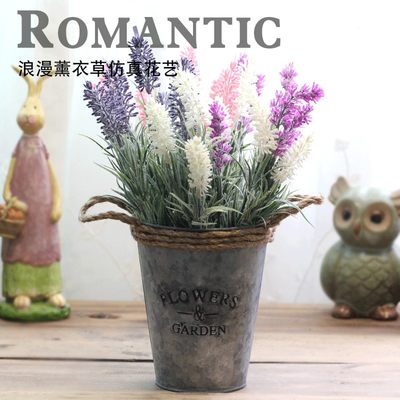 artificial flowers fake flower room decoration lavender