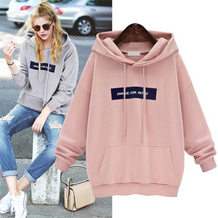 2015秋季韩版字母印花I WOKE UPLIKE THIS套头卫衣Hoodies