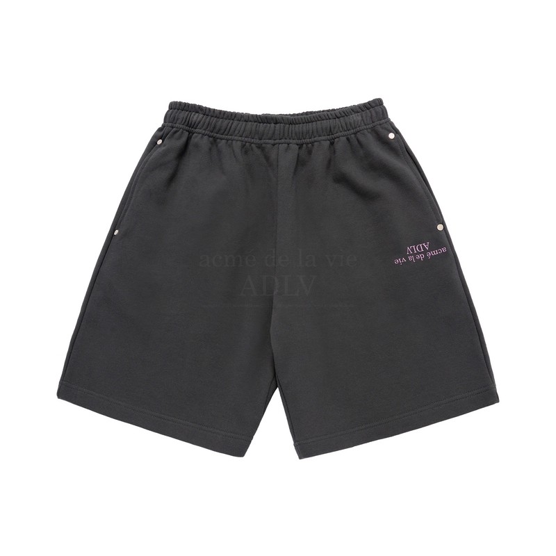 ADLV韩国潮牌夏季休闲裤短裤男女情侣同款通用宽松运动裤子纯棉质
