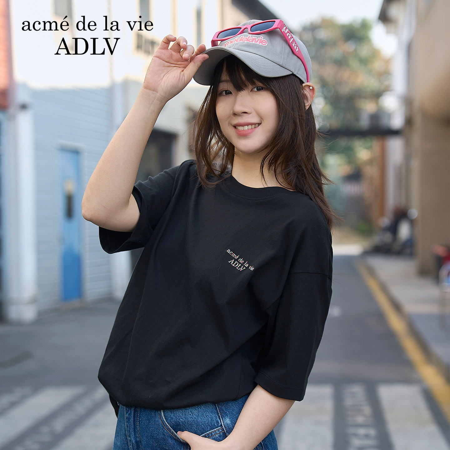 ADLV纯棉T恤26春夏彩虹LOGO