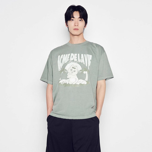 【OPANCHU USAGI】ADLV韩国潮牌2025夏季新款内裤兔联名短袖T恤女