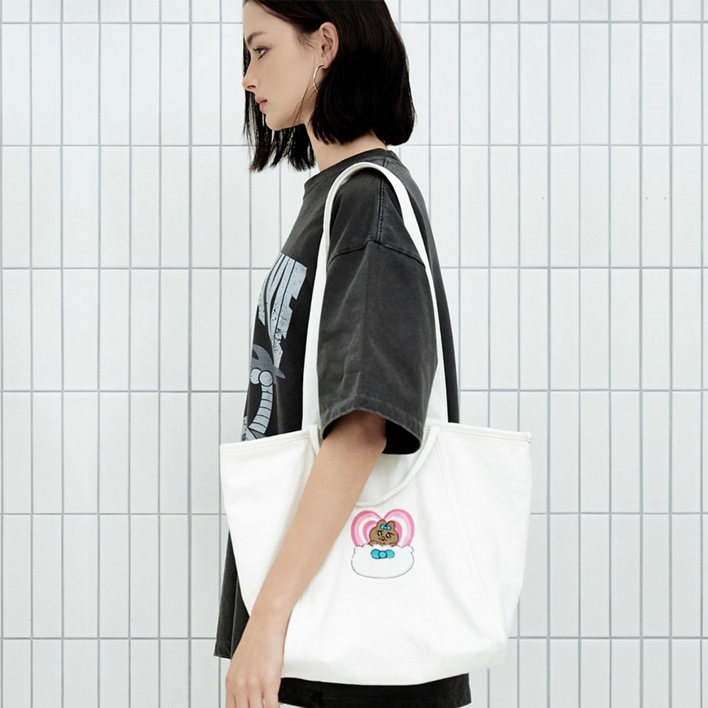 【OPANCHU USAGI】ADLV韩国潮牌2025夏季新品内裤兔联名单肩包