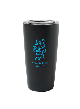 ADLV联名MIIR 16oz随行杯卡通图案保温杯男女同款带盖水杯咖啡杯