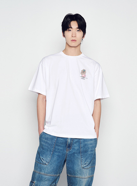 【OPANCHU USAGI】ADLV韩国潮牌2025夏季新款内裤兔联名短袖T恤女