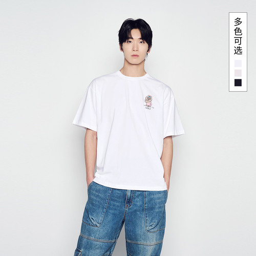 【OPANCHU USAGI】ADLV韩国潮牌2025夏季新款内裤兔联名短袖T恤女