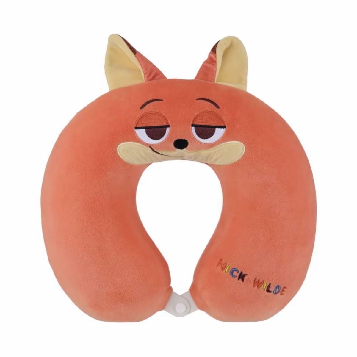 名创优品疯狂动物城迪士尼U型枕头枕午睡枕旅行便携坐车颈椎靠枕