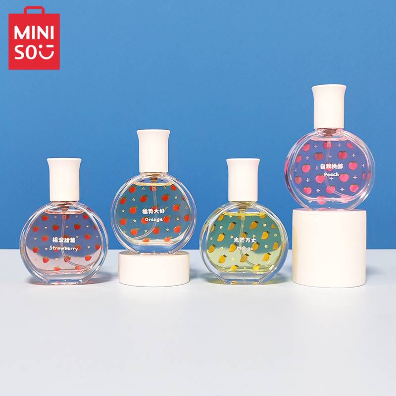 MINISO名创优品缤果啵啵香水女草莓果香芒果持久留香橘子蜜桃清香