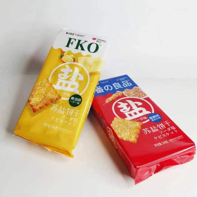 FKO苏盐饼干办公休闲零食品黄油粗粮味酥香老式网红小吃 零食/坚果/特产 发酵饼干 原图主图