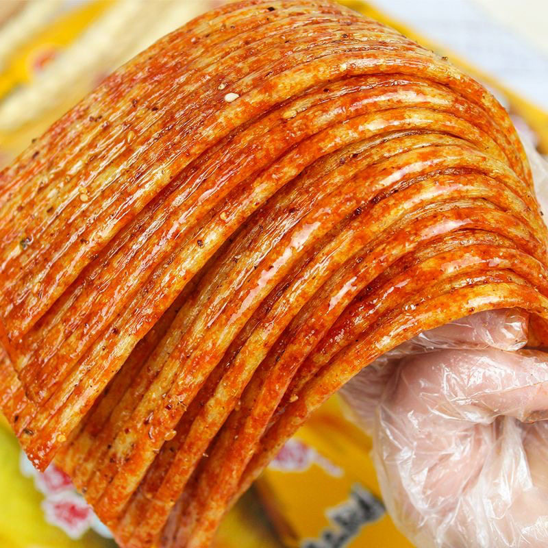 素皇鱼辣条90后麻辣儿时