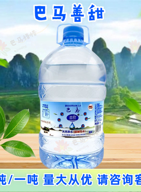 巴马善甜10单桶装 天然弱碱性偏硅酸岩底自涌泉水广西巴马直发货