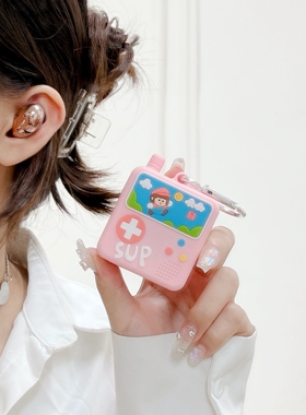 适用Samsung buds2三星蓝牙无线耳机软硅胶保护套充电仓日韩卡通可爱个性男女budslive分体GalaxybudsPro挂件