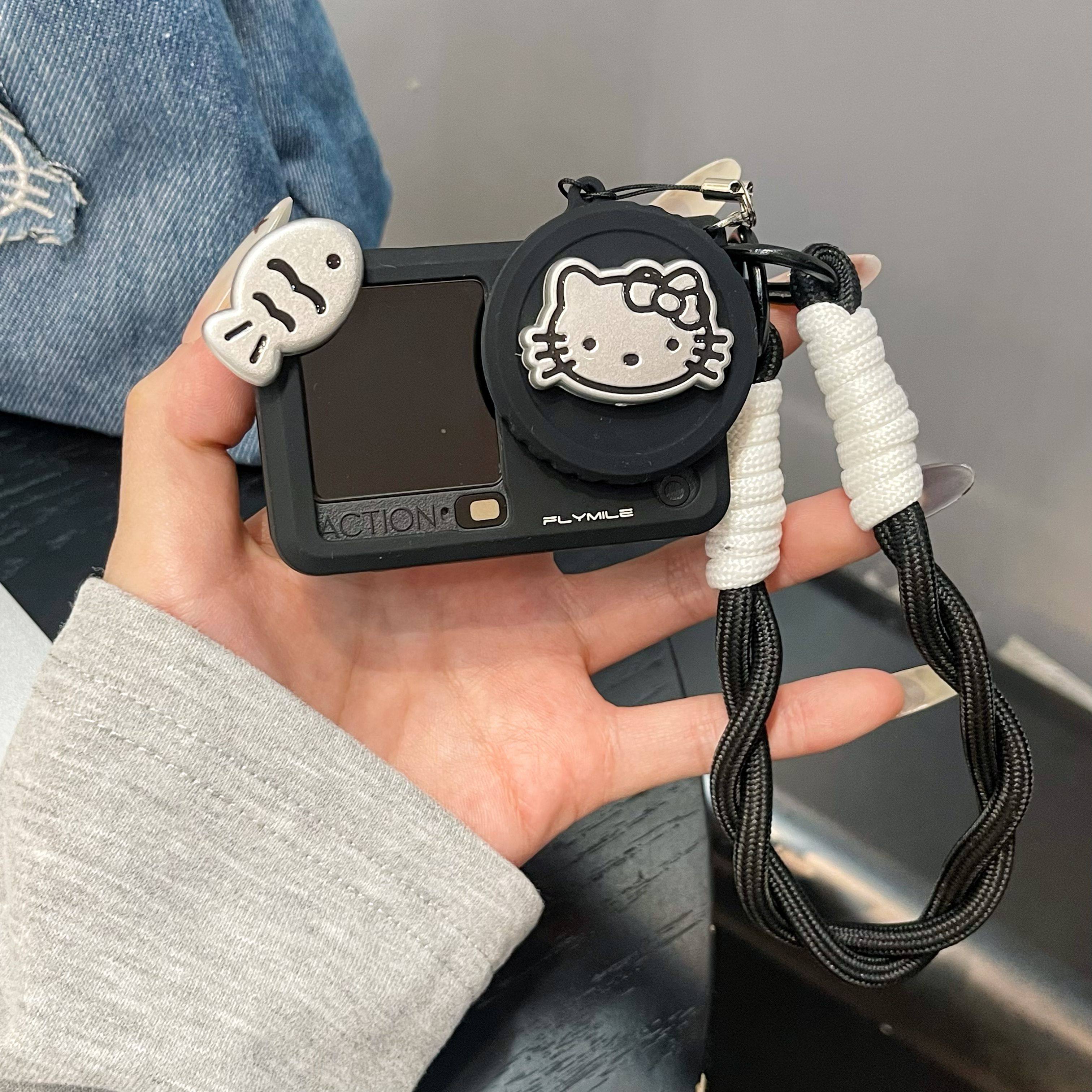 金鱼凯蒂猫适用新款大疆Action6运动相机保护套action5pro/4/3收纳盒防丢防刮相机保护套镜头盖防丢保护套,3C数码配件,手机保护套/壳,淘宝优惠券,粉丝福利购,淘宝优惠卷