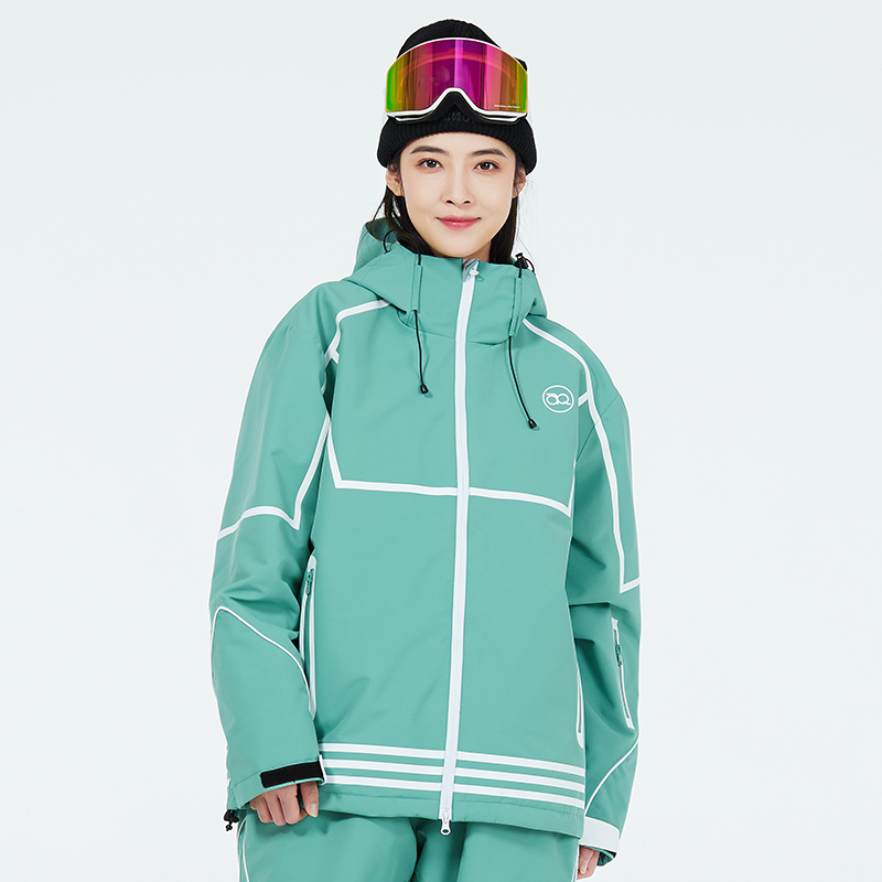 滑雪服女款男OVER SIZE冬季户外防水保暖滑雪衣单板双板滑雪服