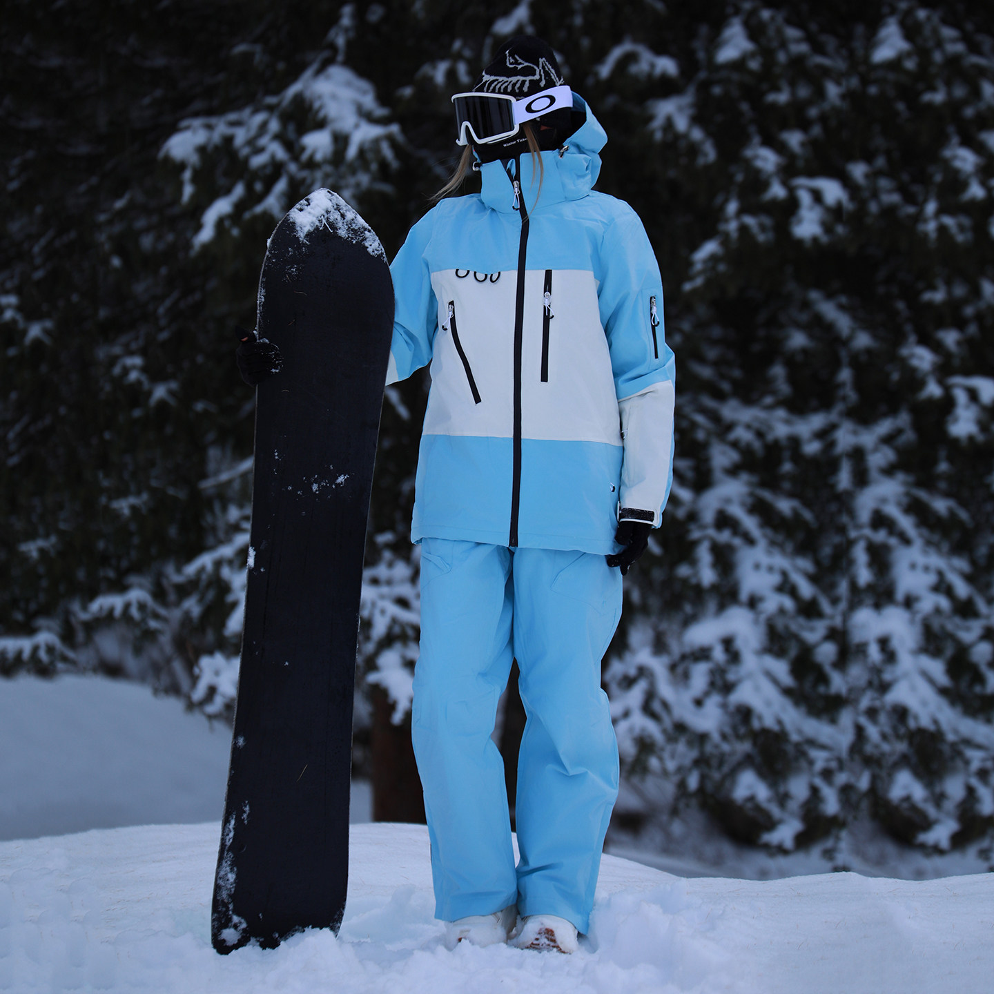 滑雪服女套装男款冬季防风防水保暖滑雪衣裤单板双板滑雪服套装