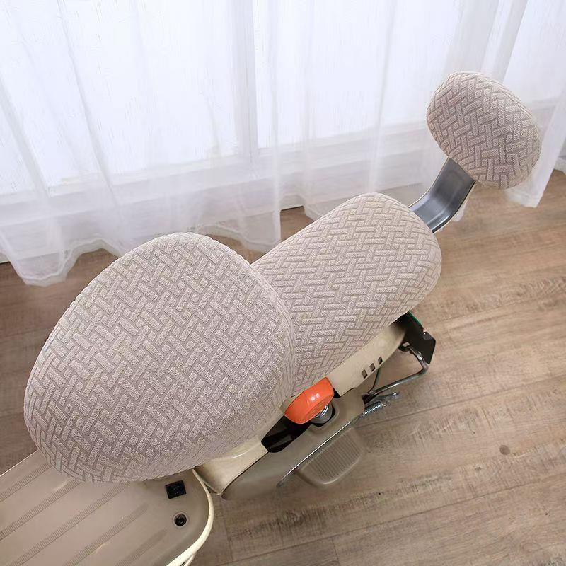 雅迪电动车座垫套电瓶车座套座垫套爱玛坐垫隔热保暖防晒四季通用