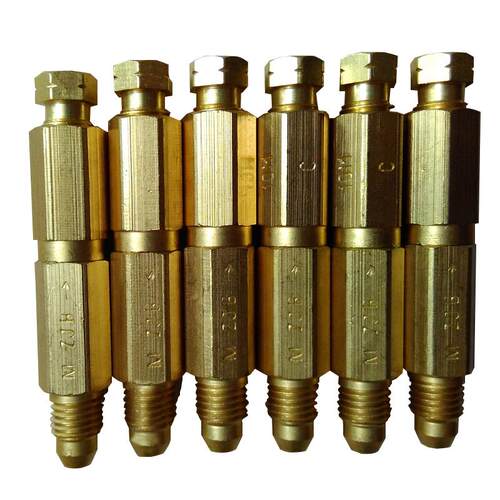 新款贝奇尔MZJB/MZSA定量润滑注油器256泄压式分配器接头1831包邮