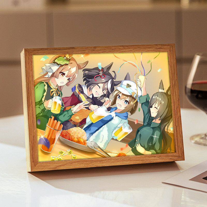 赛马娘周边灯光画闪耀优