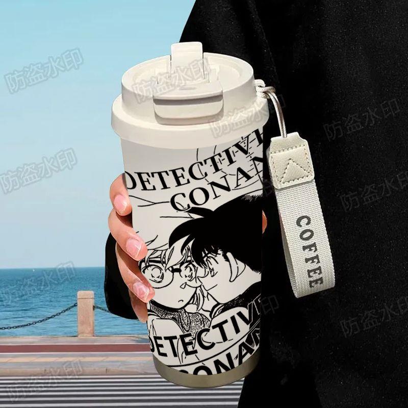 工藤新一名侦探柯南素描保温杯