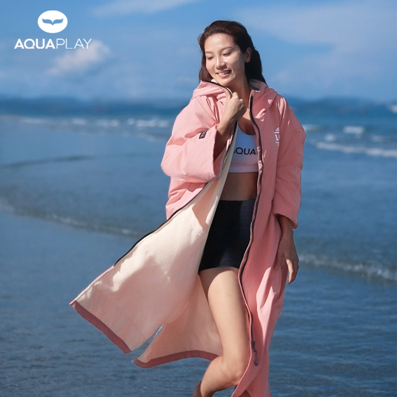 AquaPlay潜水长款厚斗篷保暖防寒