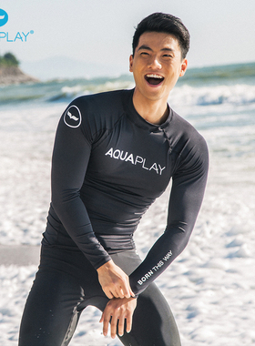 [明星同款]武艺AquaPlay安泊来潜水服男士游泳防晒长裤泳衣水母服