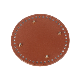 钩针勾包包底部配件底座pu皮包diy手工编织材料钩织底板针织定型