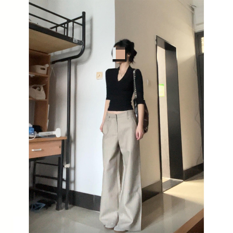 美式五分中袖黑色t恤内搭打底衫女春季新款辣妹修身收腰短袖上衣,女装/女士精品,T恤,淘宝优惠券,粉丝福利购,淘宝优惠卷