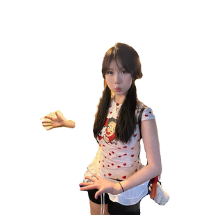 甜辣卡通贝蒂女郎正肩t恤女夏季小个子修身显瘦爱心波点短袖上衣