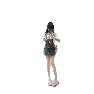 减龄小个子背带裙女夏季2025新款