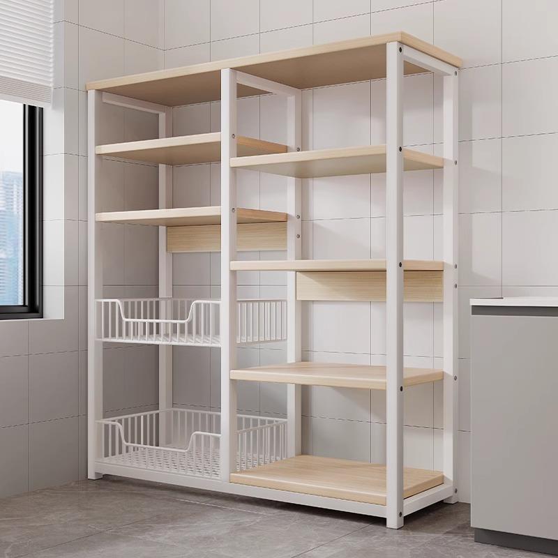 货架多层收纳储物架落地杂物架子展示架家用阳台厨房多功能置物架