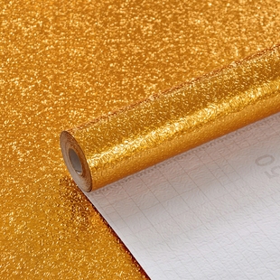 金纸贴纸佛龛背景装饰自粘金色墙贴烛台防烟防香火熏佛堂神龛壁纸