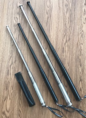 防身武器甩鞭棍三节伸缩棍自卫车载用品防身棍棍子甩棍女子防身棍