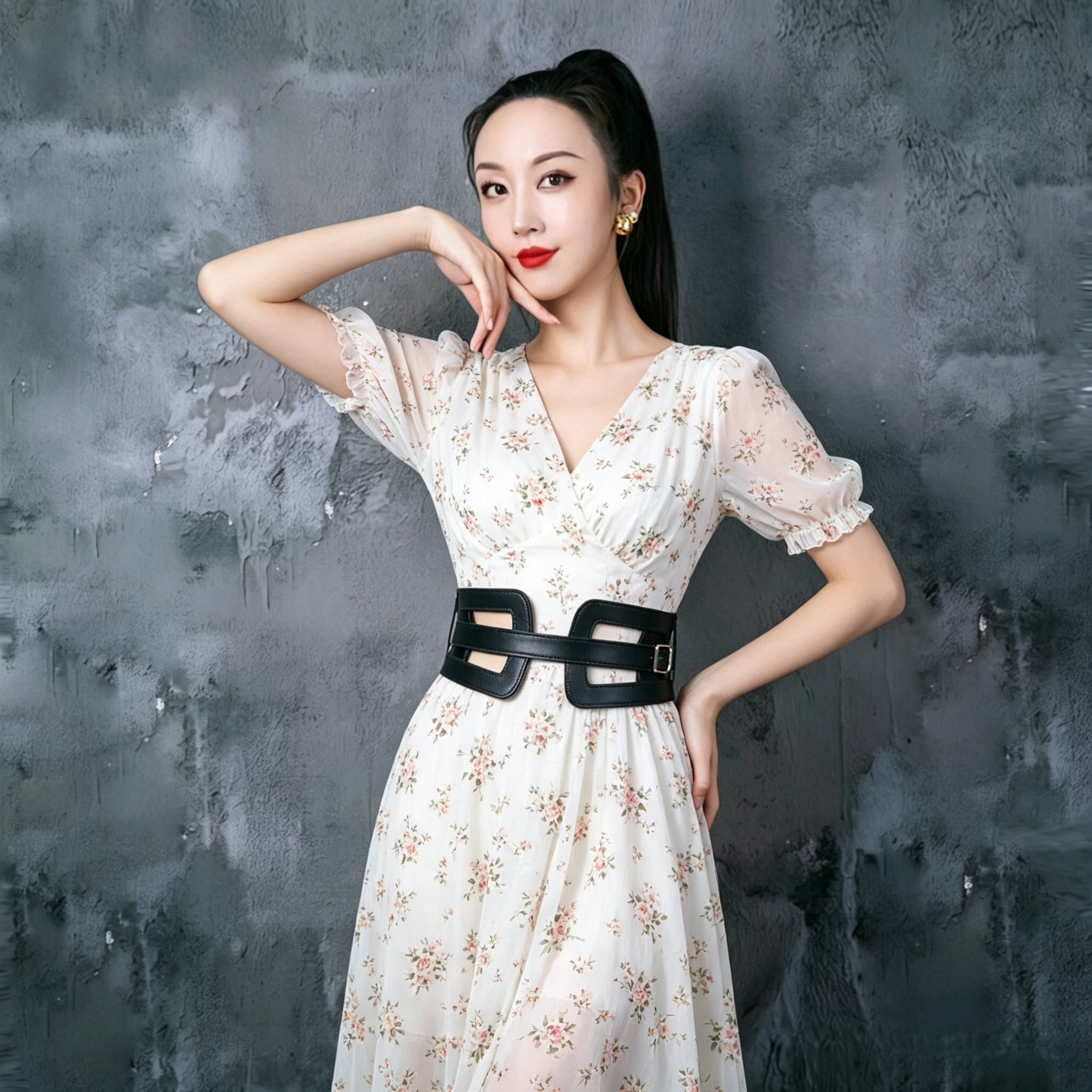 2026新款真皮腰带女宽版牛皮腰封配连衣裙大衣收腰显瘦高级感腰带