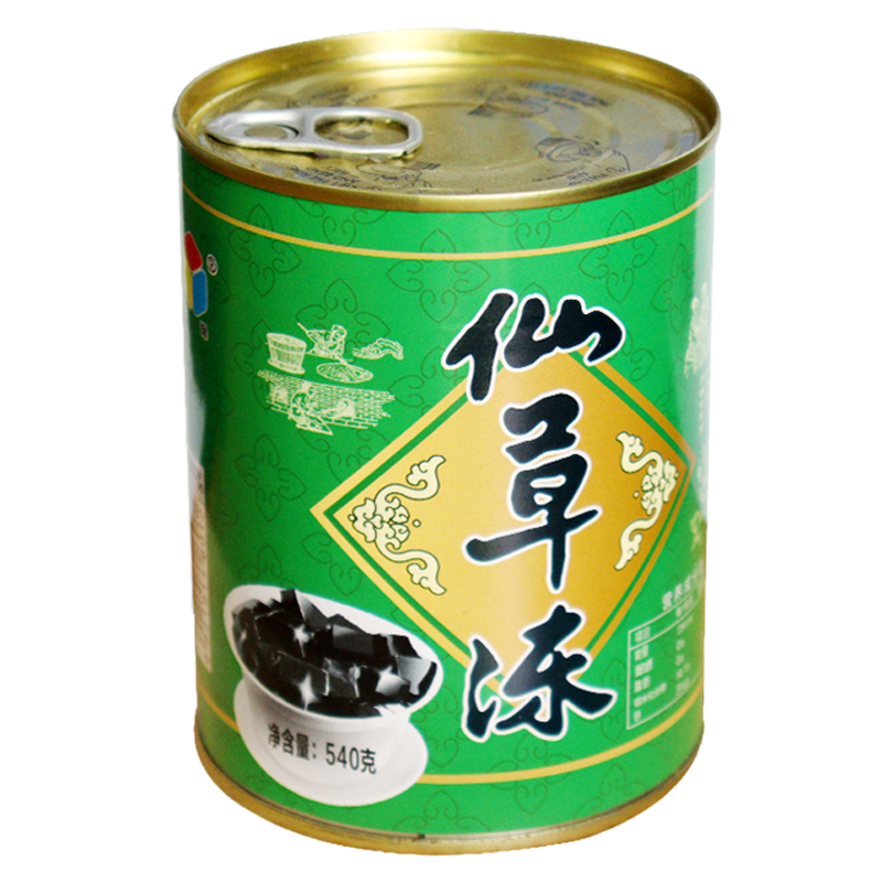 宇峰仙草冻罐头奶茶配料整箱批发