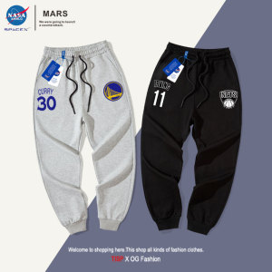 NASA官网旗舰店美式篮球卫裤勇士库里科比运动球裤男训练束脚长裤