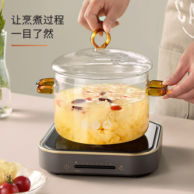忆壶茶泡面 面碗带盖子大号宿舍学生沙拉汤碗耐高温加厚微波炉玻