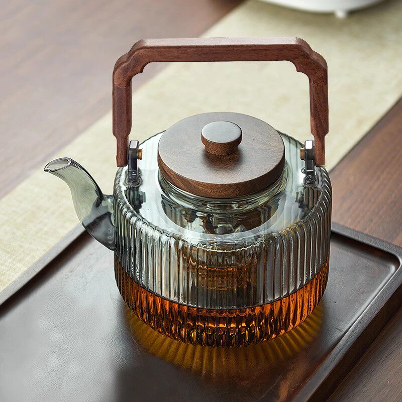 新款蒸煮提梁壶耐高温电陶炉套装