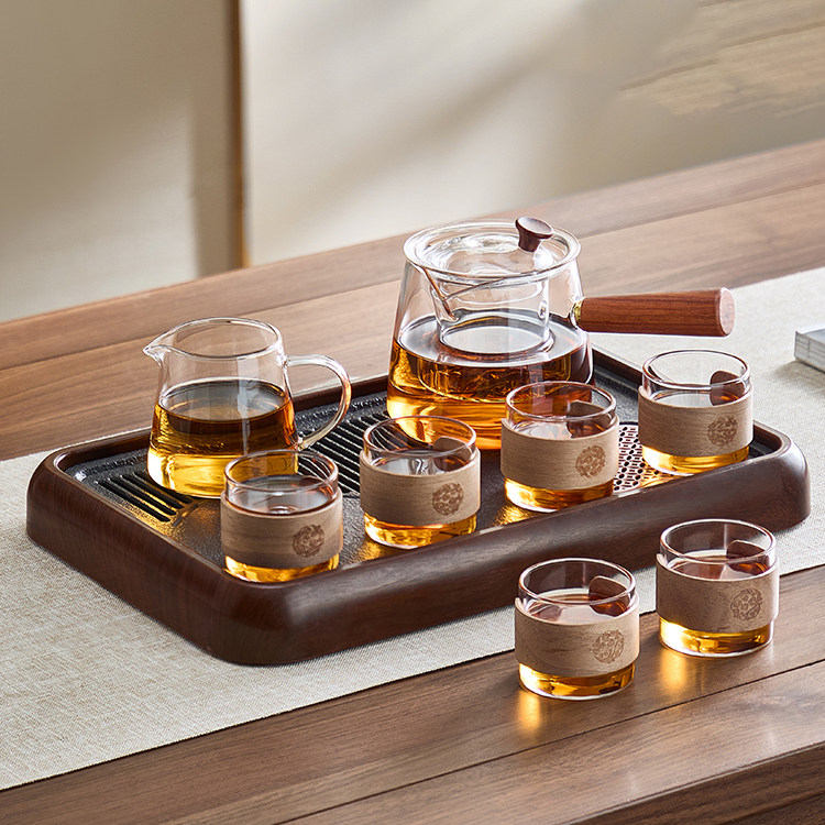 忆壶茶茶具套装家用2026新款玻璃泡茶壶加厚耐热办公室功夫茶具