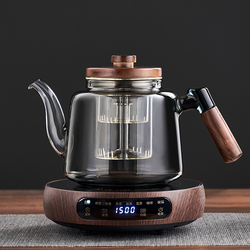 忆壶茶玻璃煮茶壶2025新款家用电陶炉套装泡茶壶耐高温蒸煮烧水壶