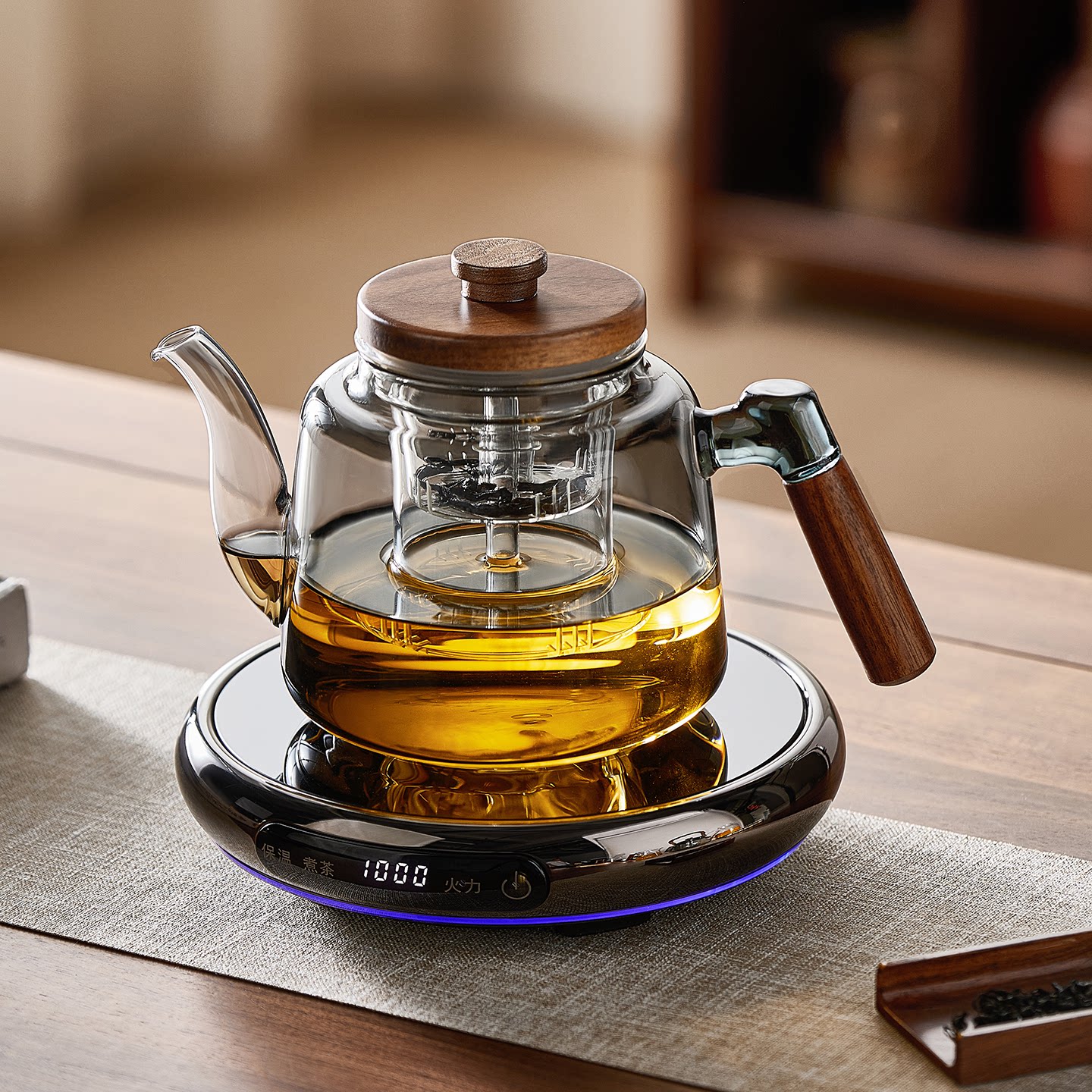 【超薄】电陶炉煮茶壶茶具套装