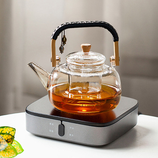 煮茶器煮茶壶电陶炉套装 新款 耐高温玻璃烧水泡茶壶家用煮茶炉茶具